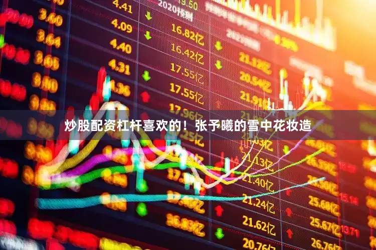 炒股配资杠杆喜欢的！张予曦的雪中花妆造